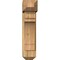 Ekena Millwork Merced Craftsman Rough Sawn Bracket w/ Offset Brace, Western Red Cedar, 8"W x 22"D x 34"H BKT0806X22X34MRC04RWR - alternate 3